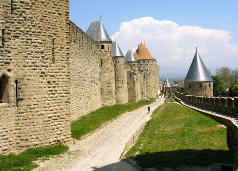 Carcassonne 34 - doppelte Festungsmauern4